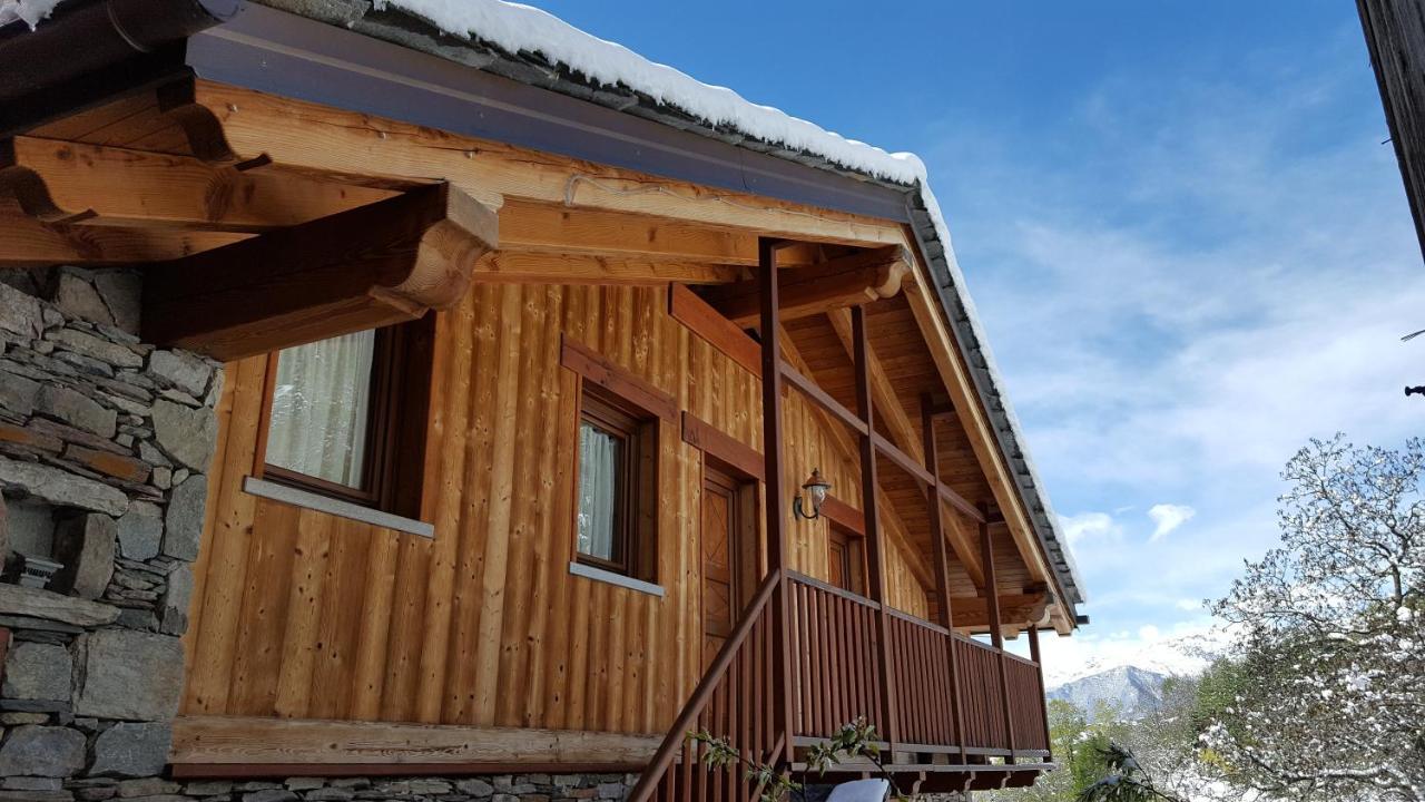 Eco Chalet Maison Dominique Challand-Saint-Anselme Eksteriør bilde